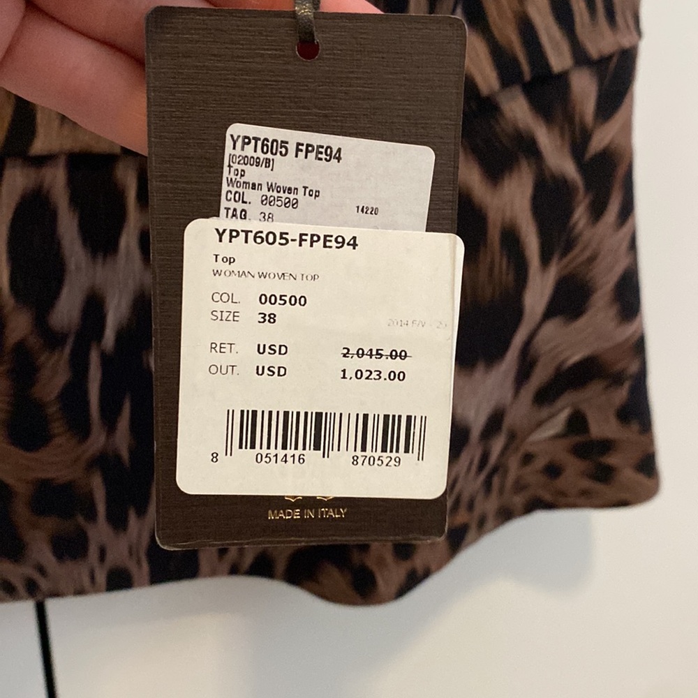 Strapless Leopard Print Roberto Cavalli - Size: 00 - Picture 3 of 5